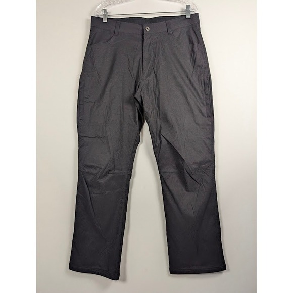 Eddie Bauer Other - Eddie Bauer Fleece Lined Pants Mens 34x30 Black Hiking Outdoor EUC